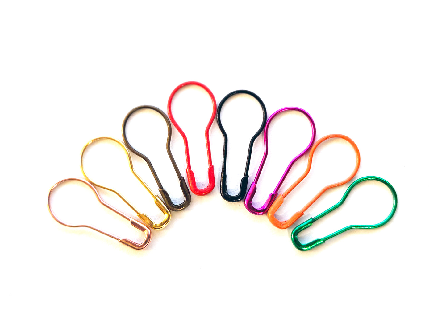 Metalliset silmukkamerkit 25kpl