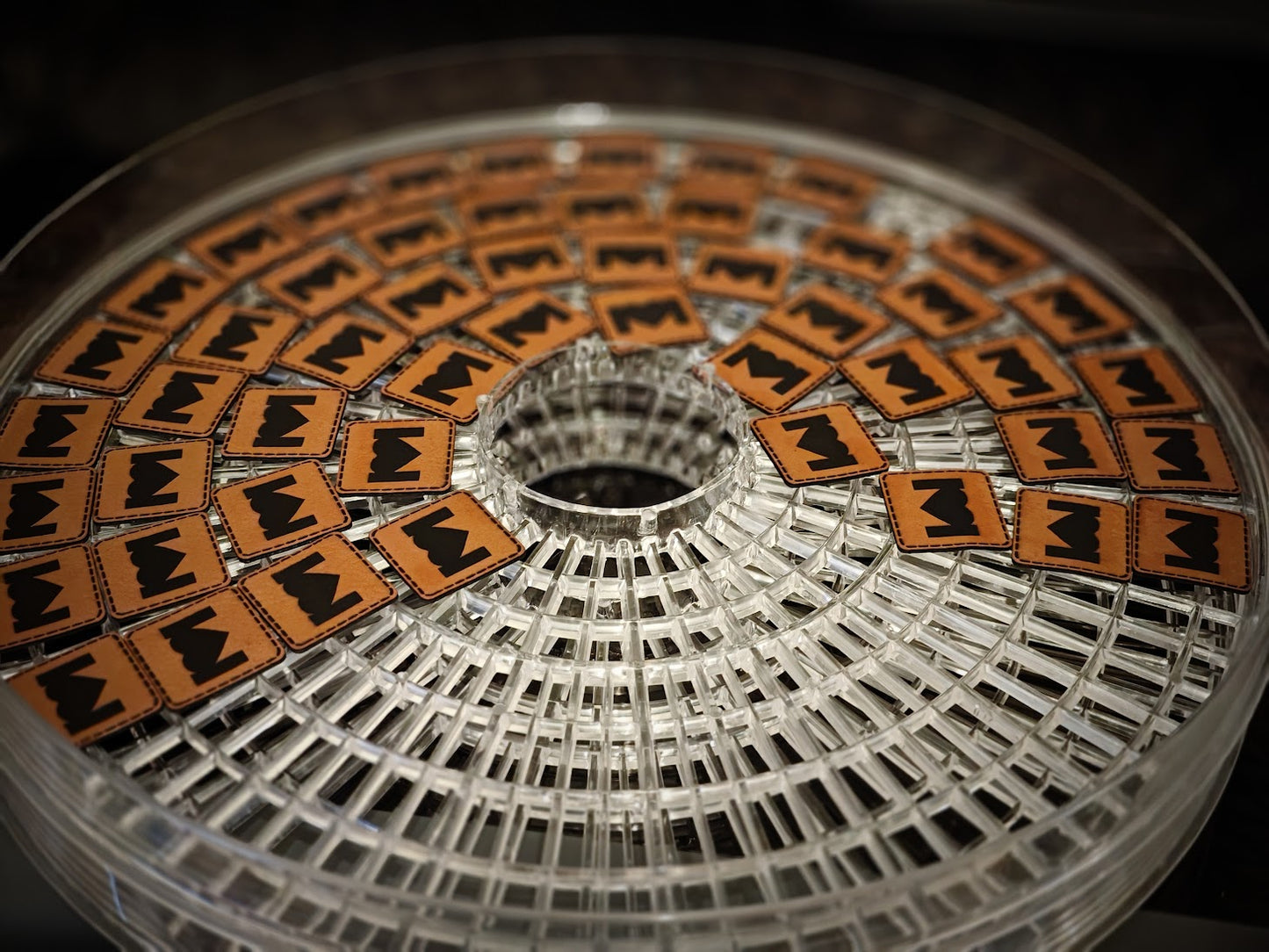 Keinonahkainen ompelumerkki 5 kpl Regular omalla tekstillä