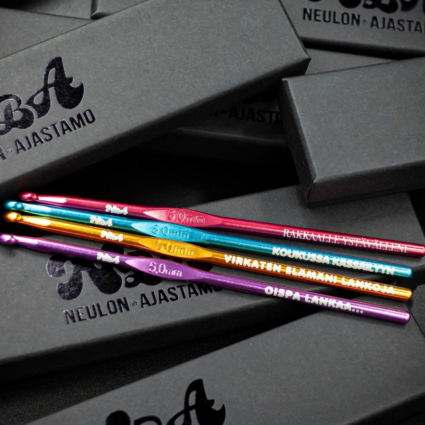 Virkkuukoukku alumiini