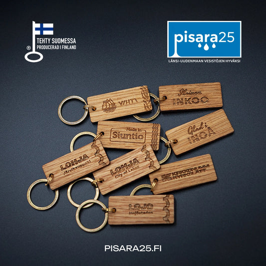 Pisara25 -avaimenperät