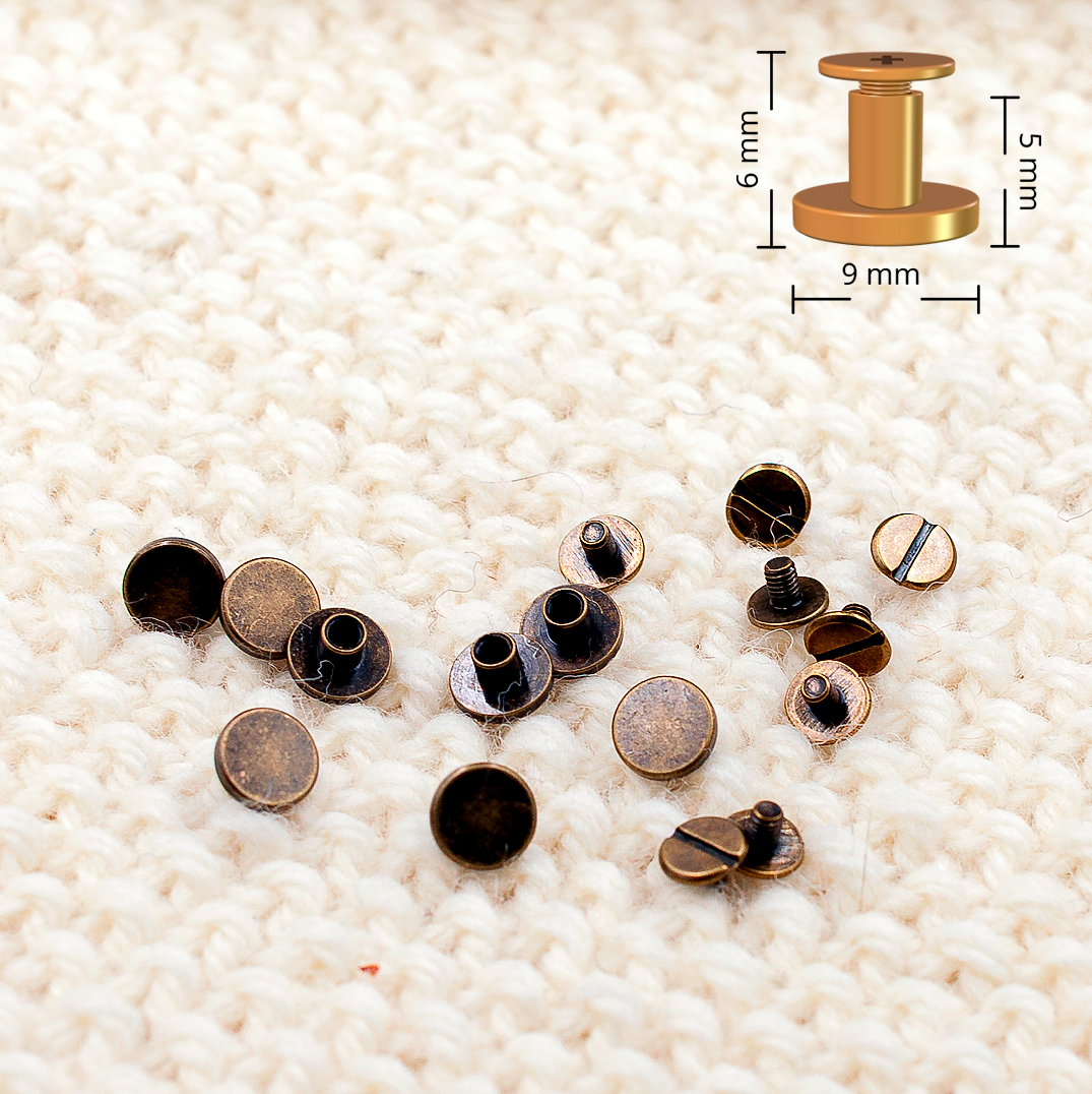 Keinonahkainen ompelumerkki 5 kpl Regular omalla tekstillä